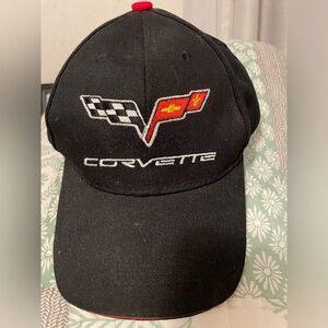 Mens corvette baseball cap Black